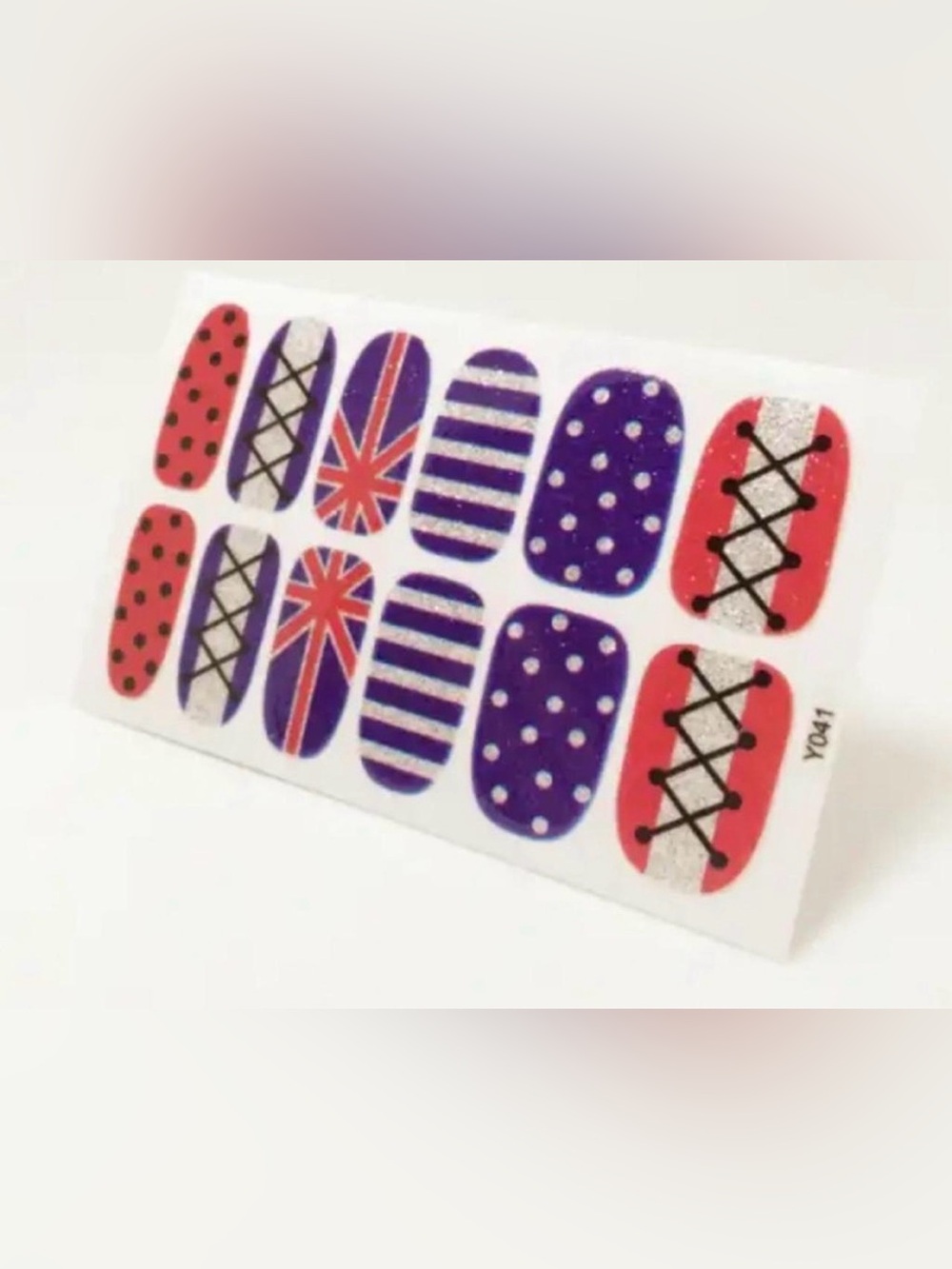 $2 British Nail Wrap $2 WITH ANY $10 ORDER OR MORE
